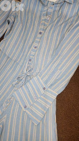 Asos wide legs jumpsuit overall size medium 38 40 اوفرول 3