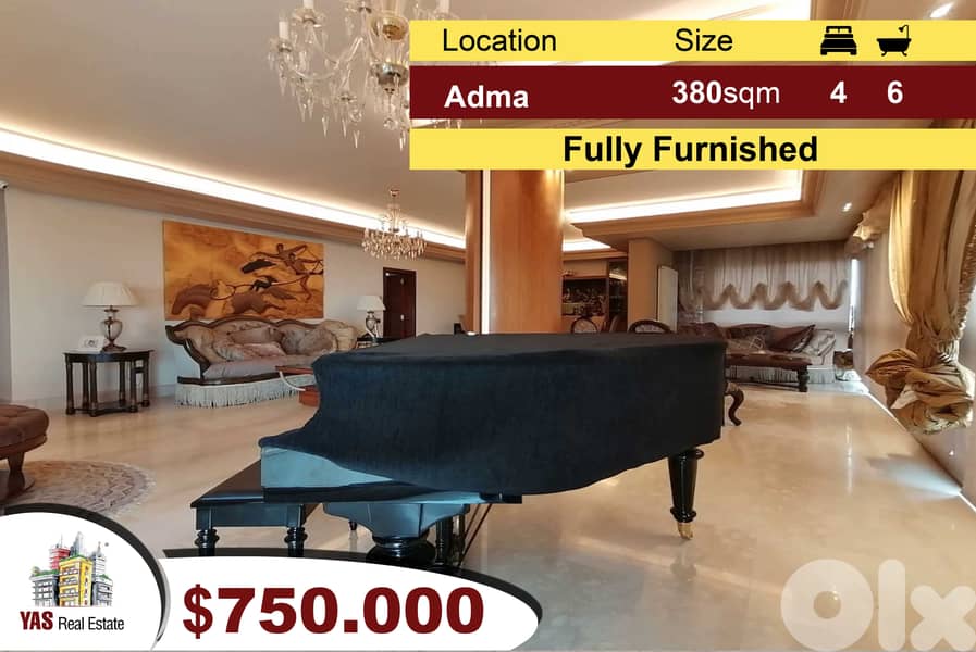 Adma 380m2 + 380m2 Terrace | Elevated Modern Luxury | View | Furnished 0