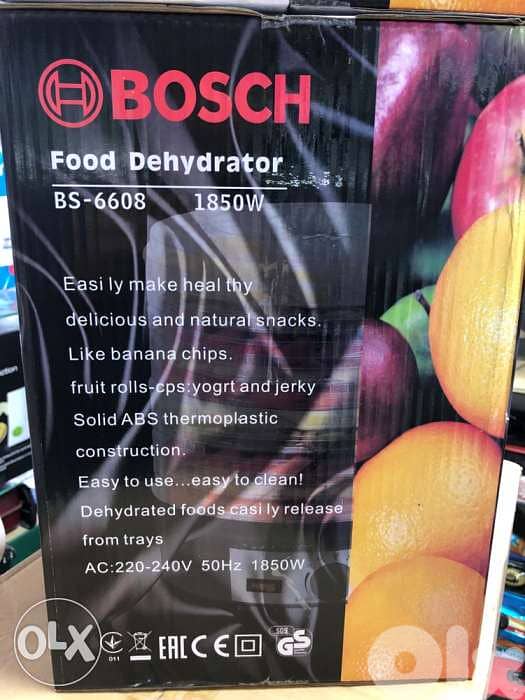 Bosch food dehydrator 8 layer 2
