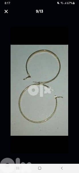 earrings gold only high quality 1=7$ or 3=15$ 1