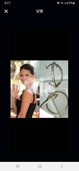 earrings gold only high quality 1=7$ or 3=15$ 10