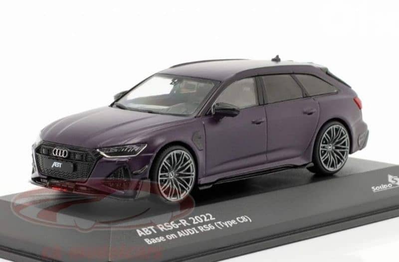 Audi Rs A6 diecast car model 1;43. 1