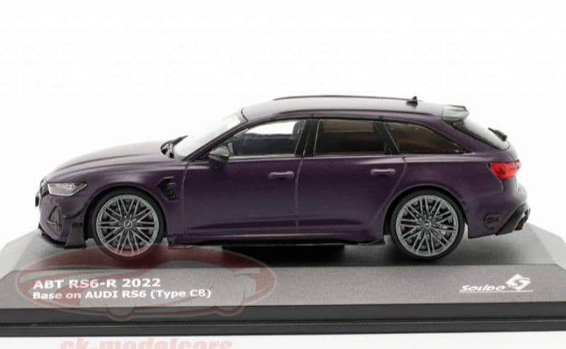 Audi Rs A6 diecast car model 1;43. 2