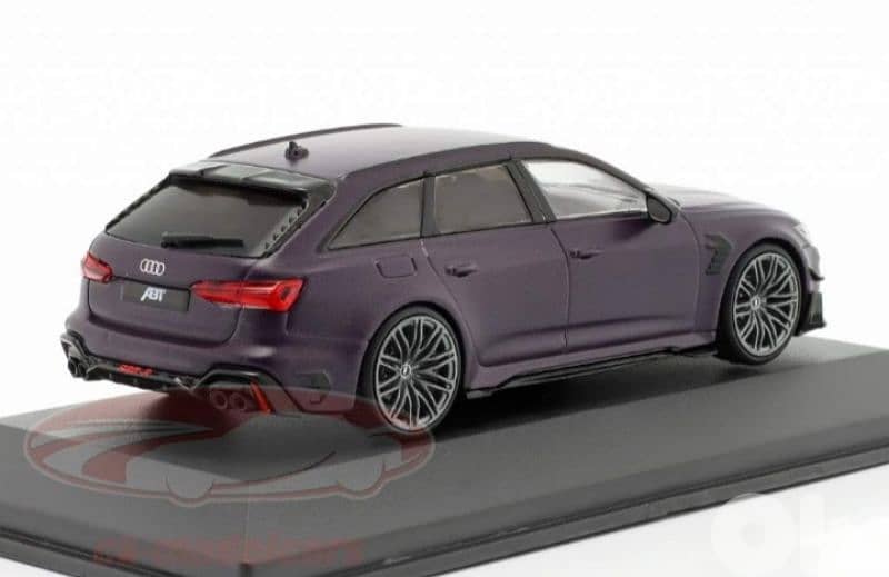 Audi Rs A6 diecast car model 1;43. 3