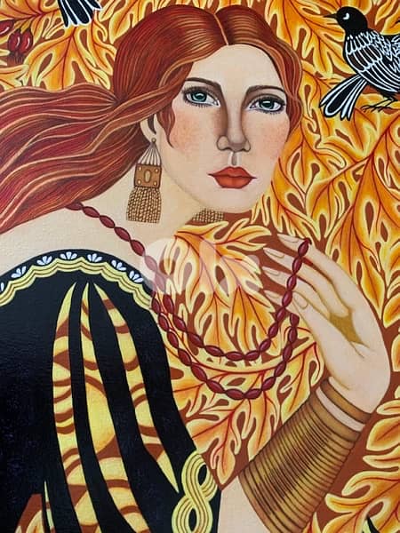 Painting “The Lady Bird” 1