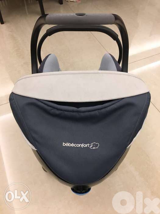 Bébé Confort Creatis. Fix Carseat - stage 1 - Playful Grey 1