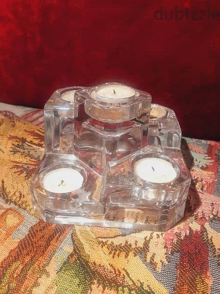 شمعدان كريستال على شكل قلعة عرض ب ١٥$ 2