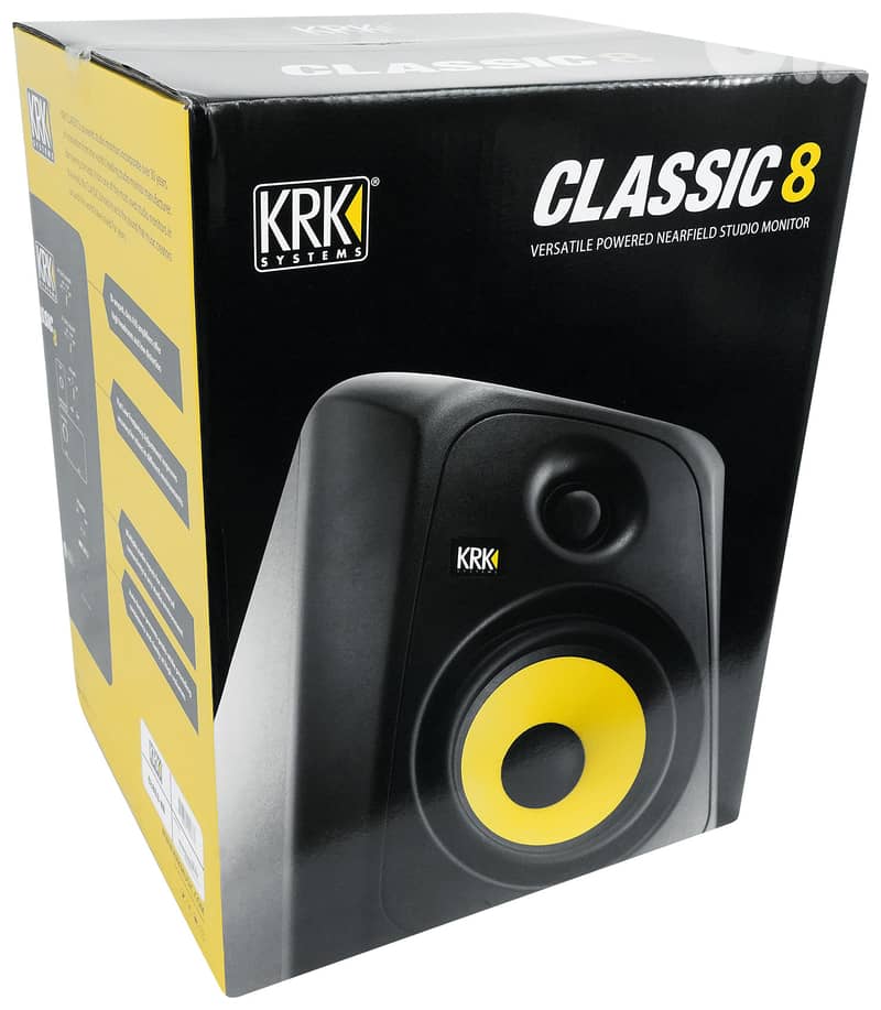 KRK Classic 8 8-inch Powered Studio Monitor 1