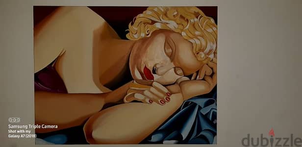 modern abstract oil painting .