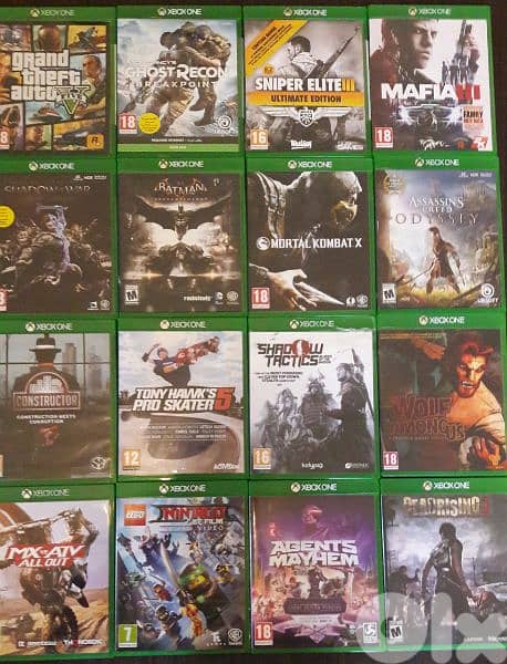 Xbox one games used org for sale 3