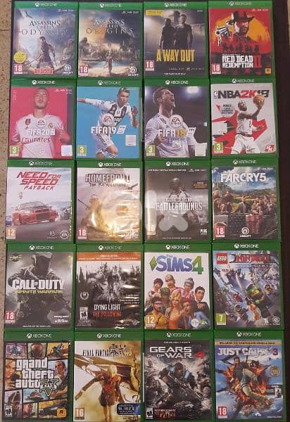 Xbox one games used org for sale 5