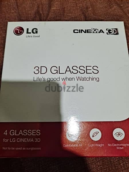 LG. glasses  3d 0
