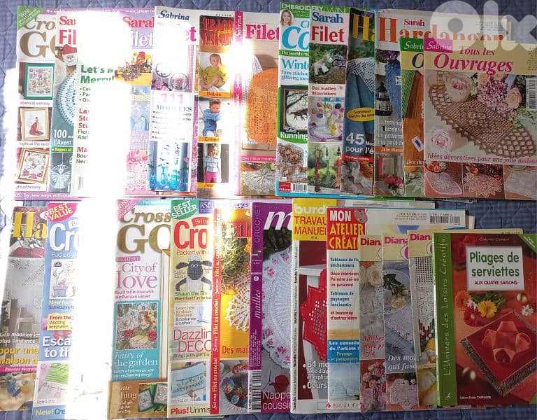 crochet and cross stitch 0