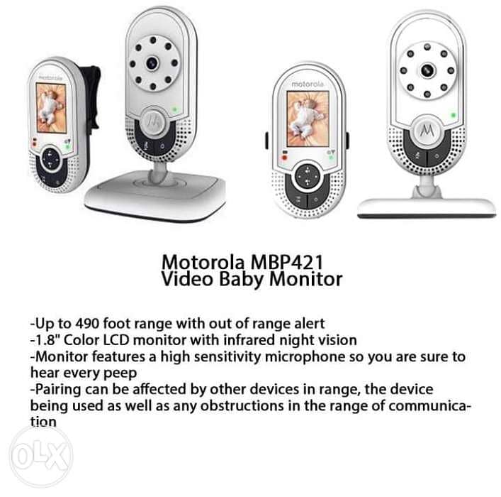 Motorola baby monitor mbp421 1