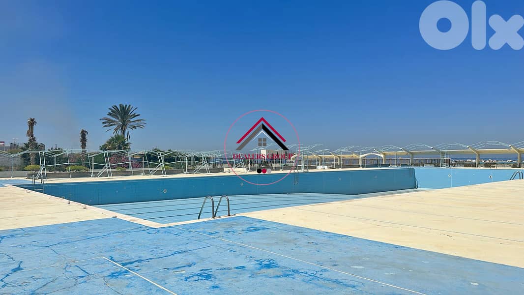 110 Chalet + 60 Cabins ! Resort with Private Villa for Sale in Khaldeh 1