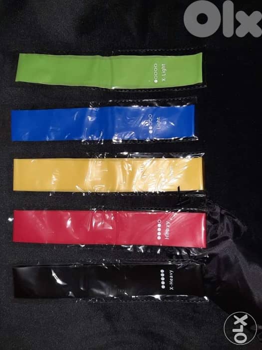 Rubber Mini Bands Crossfit pack of 5 pcs 2