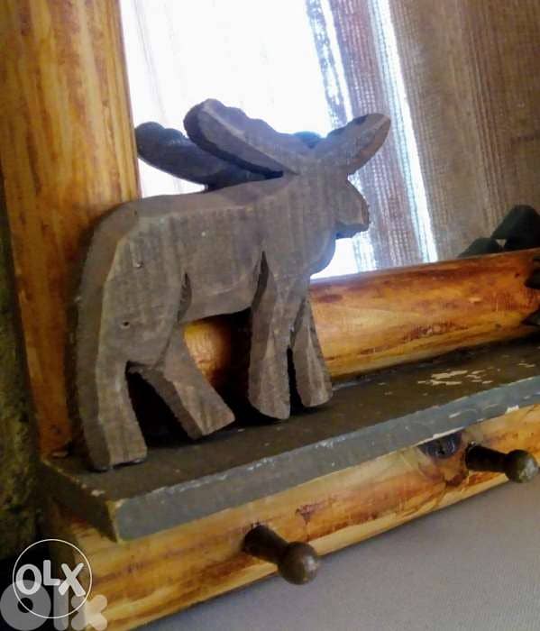 مراية برواز خشب 2