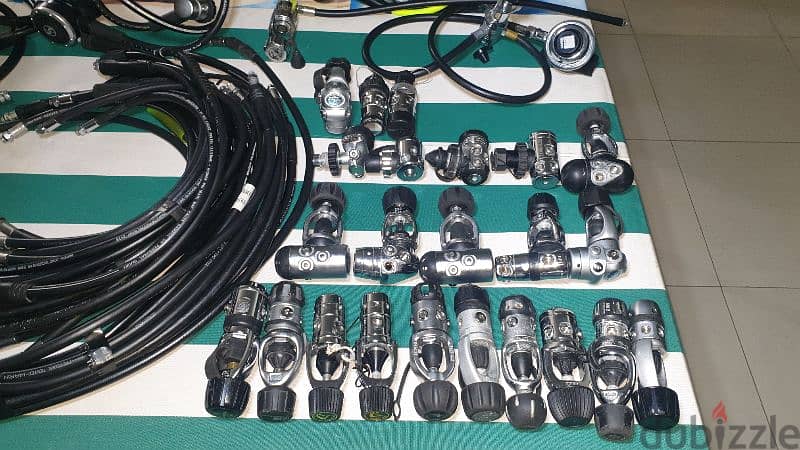 regulator scuba diving , used and new all europeen brands 2