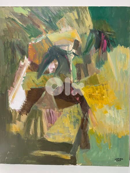 beautiful oil painting by chucrallah fattouh 1