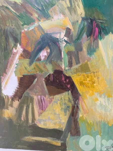beautiful oil painting by chucrallah fattouh 4