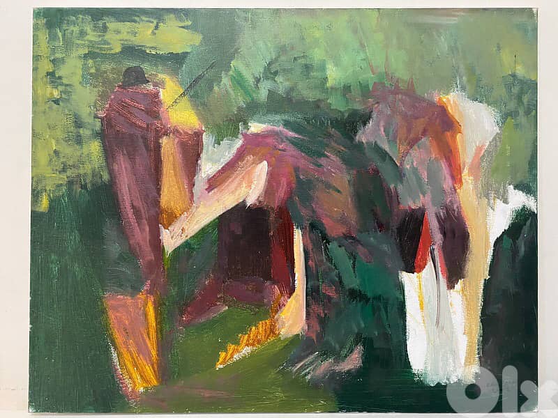 beautiful painting by chucrallah fattouh 0