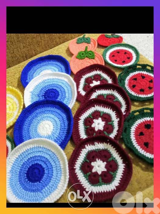 wool coasters 0