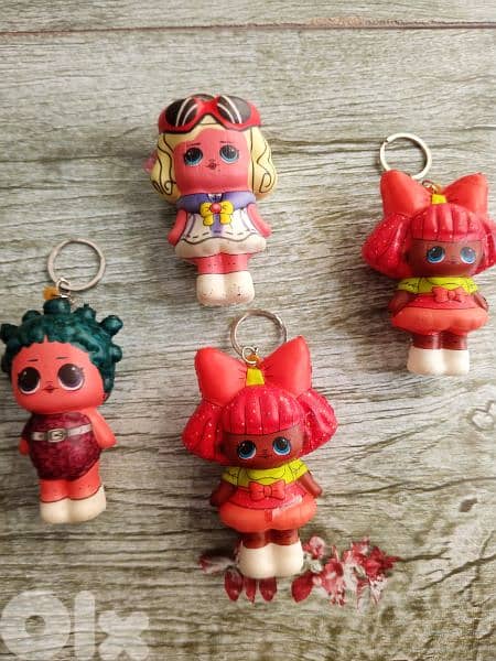Cute lol keychains 5