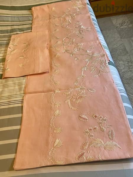 شرشف رجراج ومرد تطريز شغل يد 0