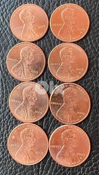 Bicentennial 2009 Lincoln cents pennies set coin 0