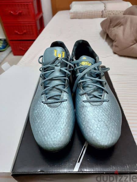 adidas Messi 15.1 FG/AG Ice Metallic/Bright Yellow/Core Black 3