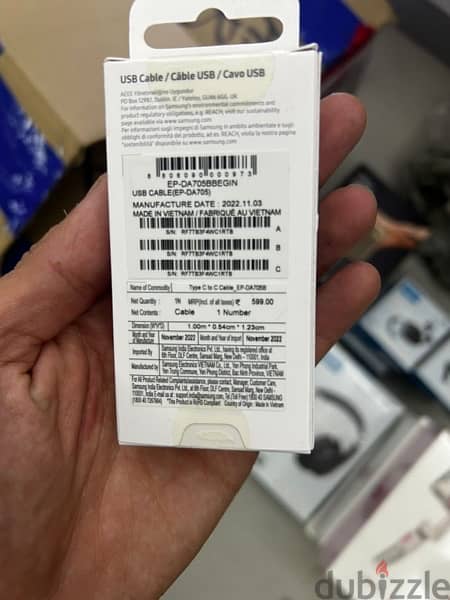 Samsung usb-c to usb-c cable 1m last 10$ 1