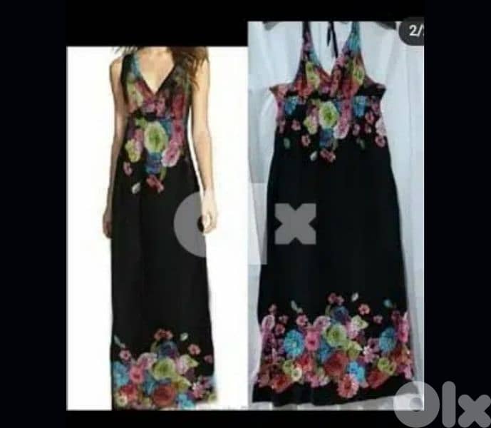 dress tawil byet3ala2 bel ra2be s to xxL 0