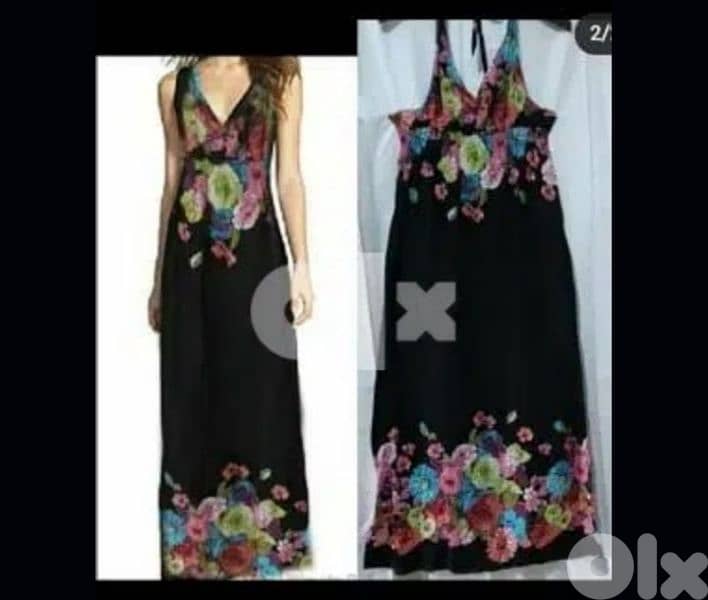 dress tawil byet3ala2 bel ra2be s to xxL 1