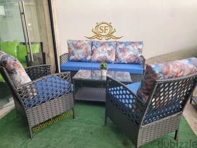 Resin set with cushions طقم رزين مع طراريح