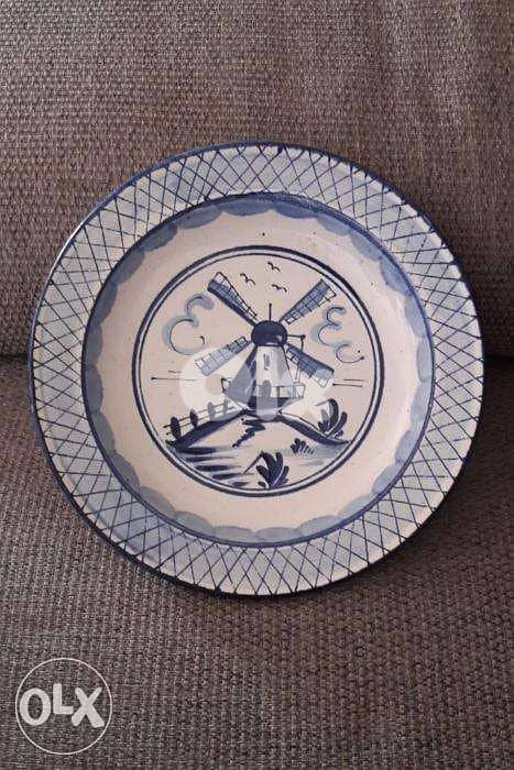 صحن سيراميك إلماني للتعليق ومرسوم ترسيم يد 1