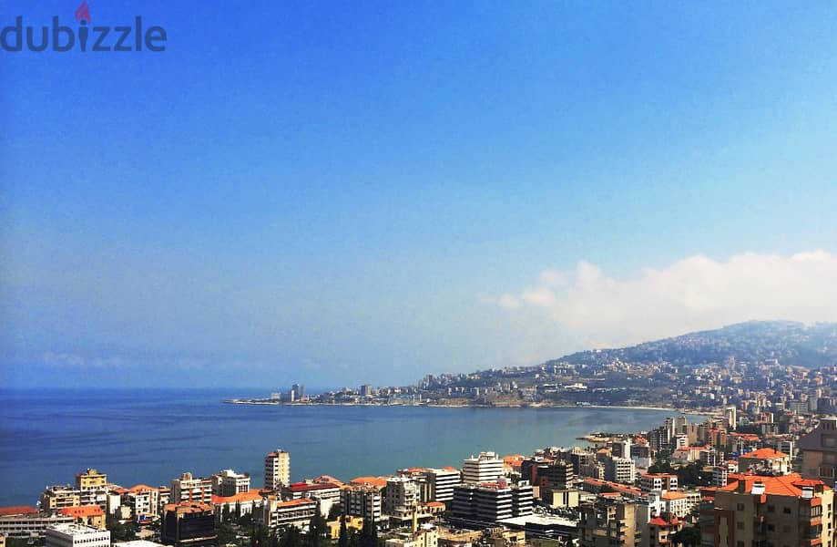 1800 SQM Land in Ghadir, Keserwan Overlooking the Ocean 0