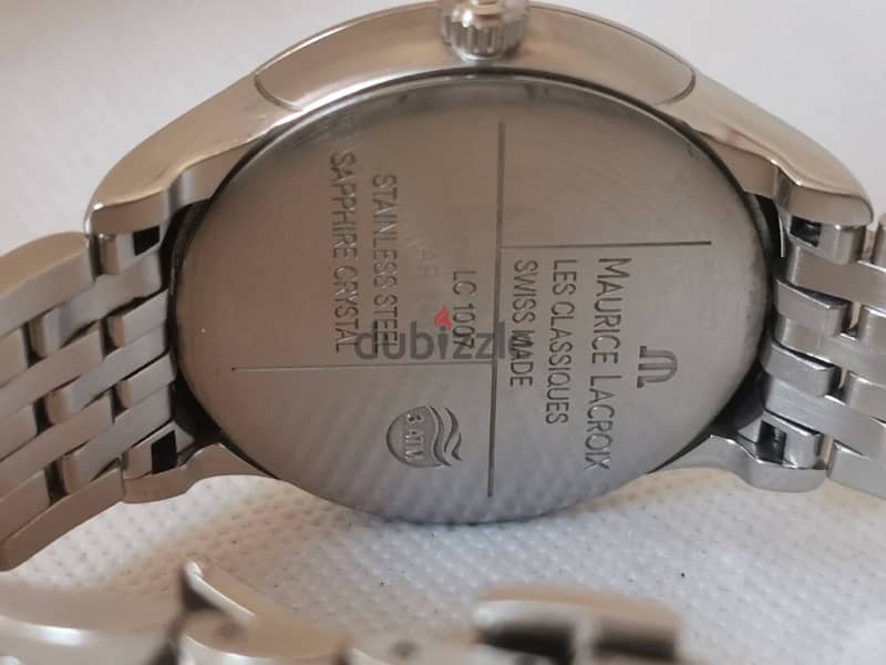 MAURICE LACROIX Les Classiques Day-Date Watch Quartz Men's 38mm Black 2