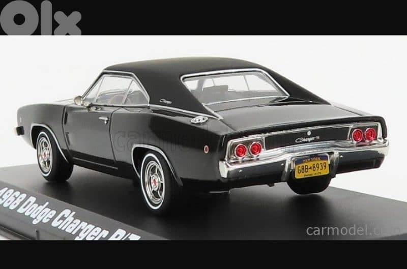 Charger R/T '68 (Movie John Wick 2014) diecast car model 1;43. 7
