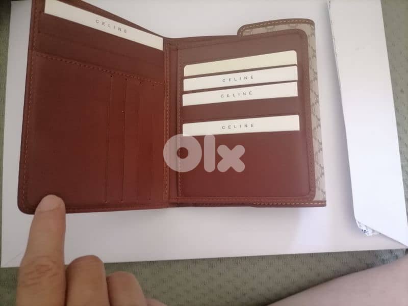 portefeuille celine. original leather 1