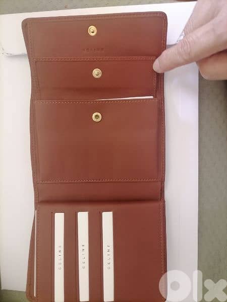 portefeuille celine. original leather 5