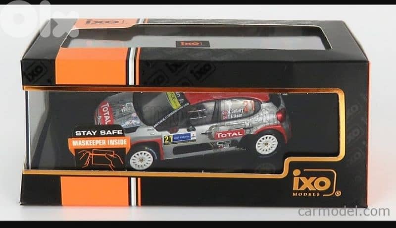 Citroën C3 WRC (Rally Estonia '20) diecast car model 1;43. 6