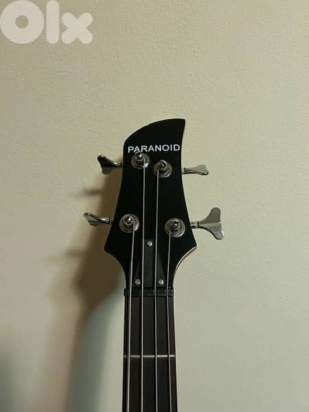 bass guitar and amplifier 4