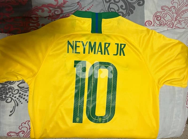 neymar jr 10 brasil home  world cup nike jersey 2018 for 10 $ 1
