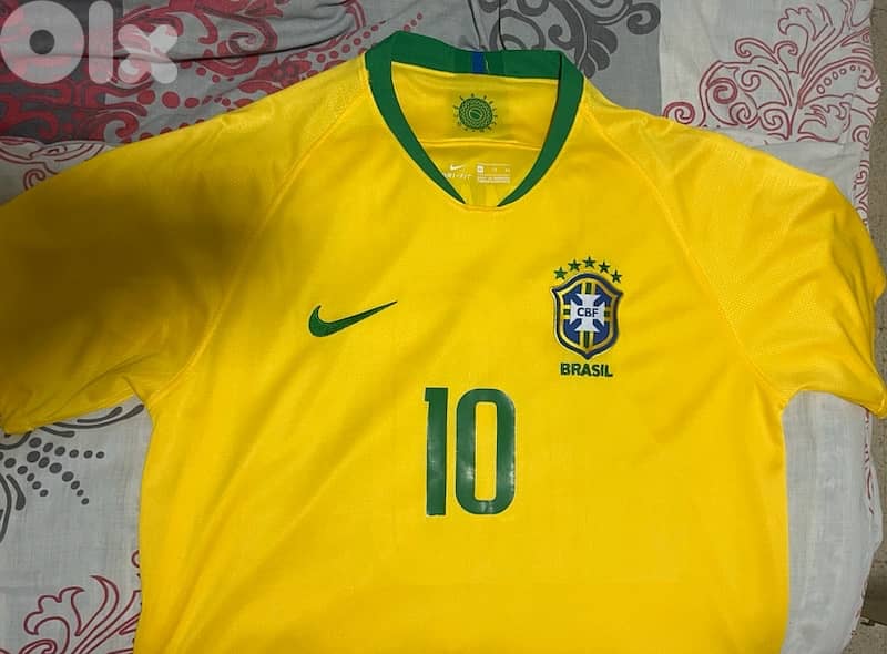 neymar jr 10 brasil home  world cup nike jersey 2018 for 10 $ 2