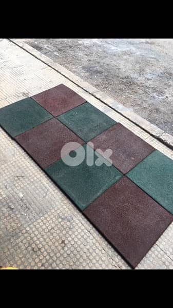 rubber flooring 3cm thickness we have also all sports equipment 5
