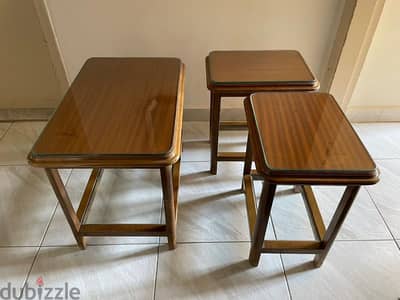 Set of 3 coffee tables
