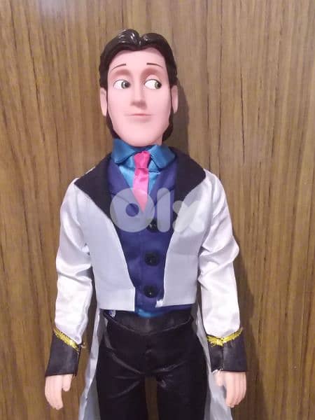 PRINCE HANS DISNEY FROZEN BIG 60 Cm, character Pastic as new doll=15$ 1