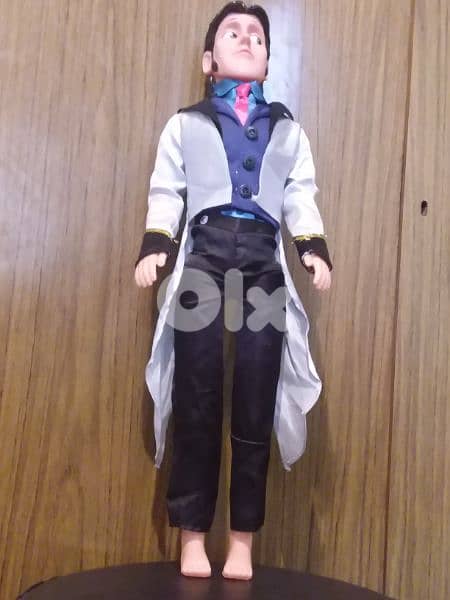 PRINCE HANS DISNEY FROZEN BIG 60 Cm, character Pastic as new doll=15$ 5