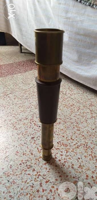Antique telescope ROSS LONDON brass 2