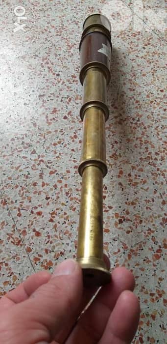 Antique telescope ROSS LONDON brass 3